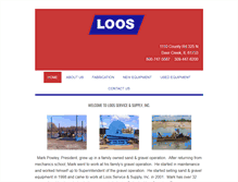 Tablet Screenshot of loosservice.com